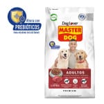 Master Dog Adulto Rz Mediana y Grandes Carne 18 Kilos