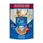 Cat Chow - Alimento Húmedo Gatos Adultos Carne 85g