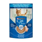 Cat Chow - Alimento Húmedo Gatos Adultos - Pescado 85g