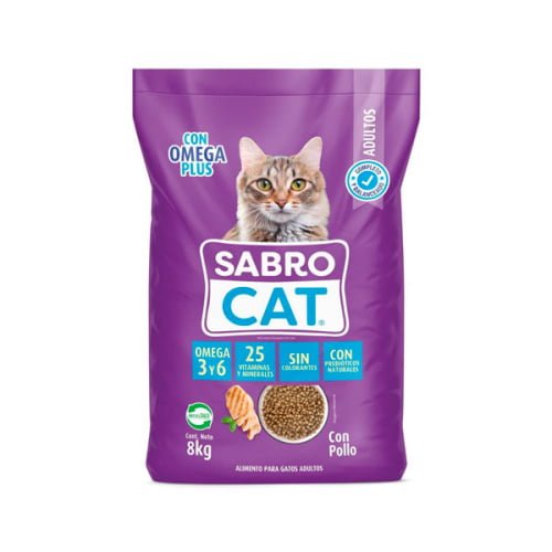 Sabrocat Gatos Adultos Sabor Pollo - 8 Kilos