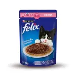 Felix Alimento Húmedo Gatito Cachorro - Carne 85g