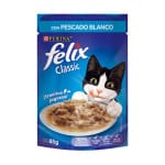 Felix Alimento Húmedo Gato Adulto – Pescado Blanco 85g